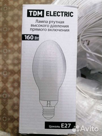 Лампа прямоточная ML 160 Вт Е27