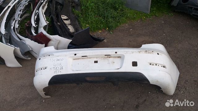 Бампер передний пежо 408