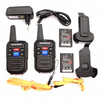 Комплект раций 2шт Baofeng BF-C50 зарядка type C