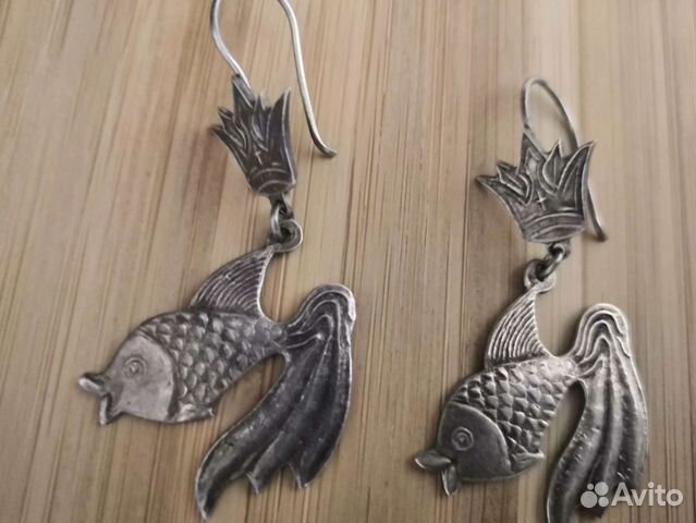 Редкие Серьги СССР 70-80-е