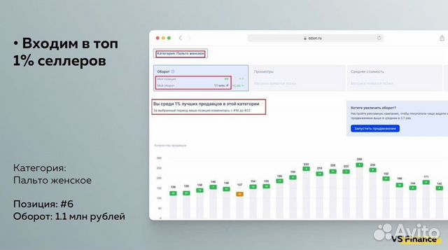 Ищу инвестора. Готовый бизнес Ozon