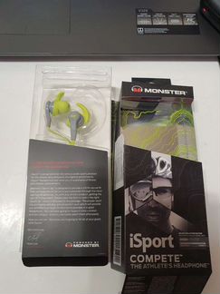 Наушники спортивные Monster iSport Compete