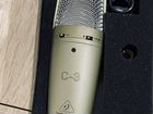 Студийный микрофон behringer C-3 объявление продам