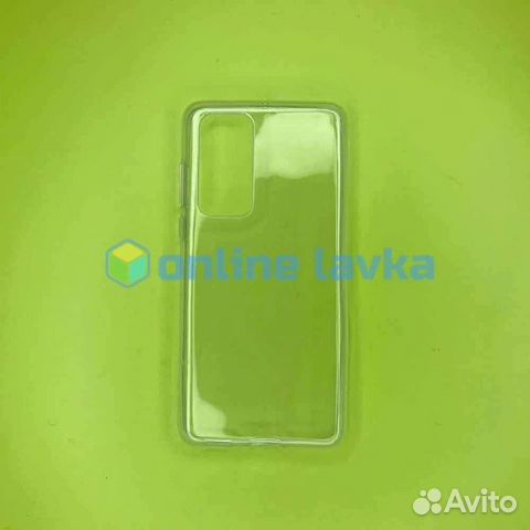 Чехол силикон для Huawei P40 1mm прозрачный