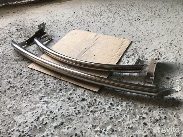 Обвес переднего и заднего бампера внедорожника