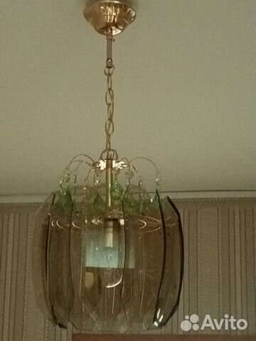 Люстра потолочная бу