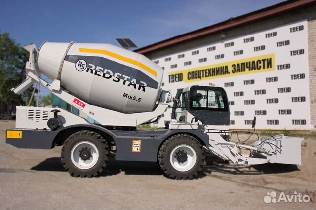 Самоходный бетоносмеситель RedStar MIX 5.5