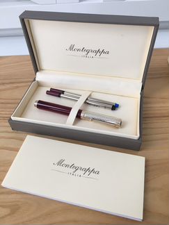 Шариковая ручка Montegrappa, серебро 925 пробы