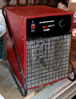 Тепловой вентилятор Новэл 15 кВт 3 фазный