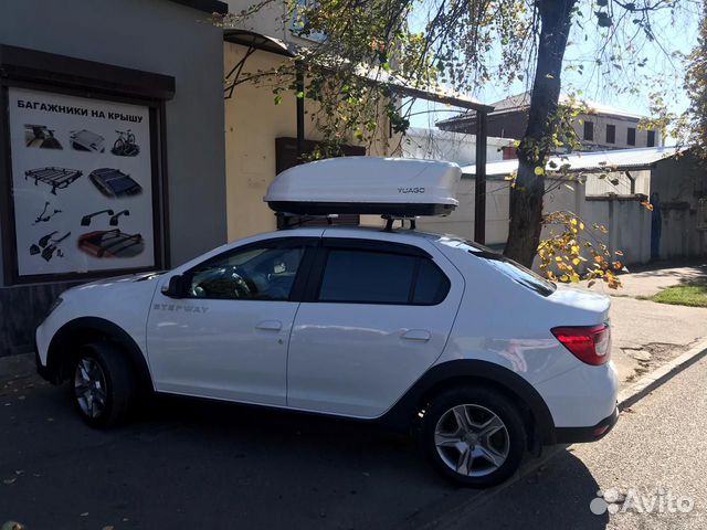 Автобокс на крышу Renault Logan в Краснодаре