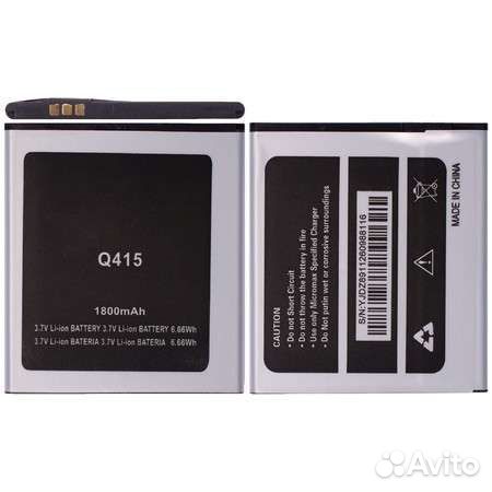 Аккумулятор / батарея для Micromax Q415