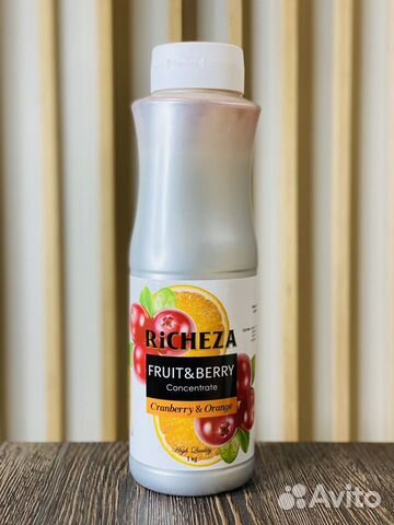 Концентрат richeza Клюква-Апельсин 1кг
