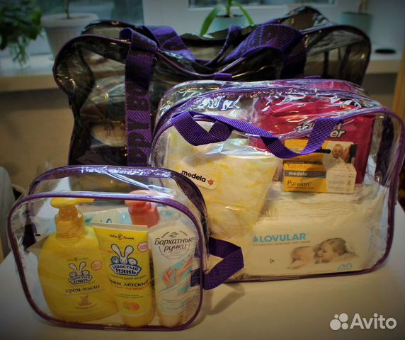 Готовая сумка в роддом 