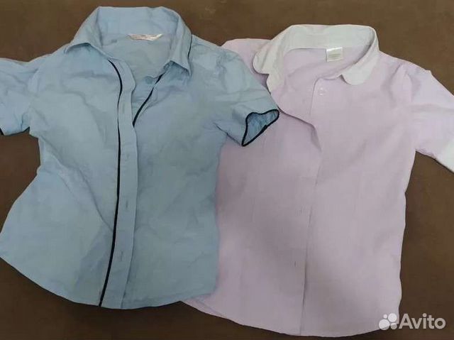 Школьные рубашки 122-128