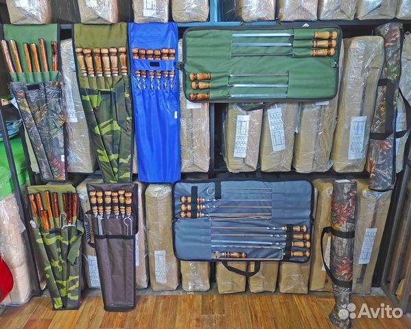 Набор шампуров в чехле