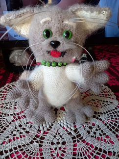 Мягкая игрушка котик