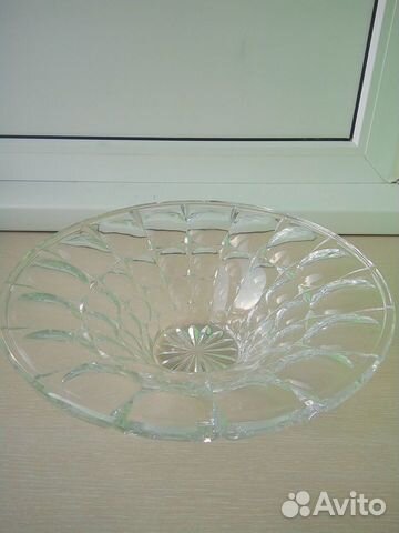 Хрустальная фруктовница (ваза) 