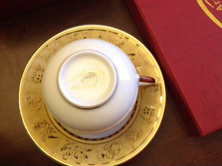 Чашка с блюдцем