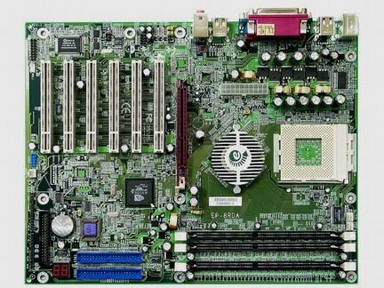 Комплект: Материнская плата EP - 8RDA