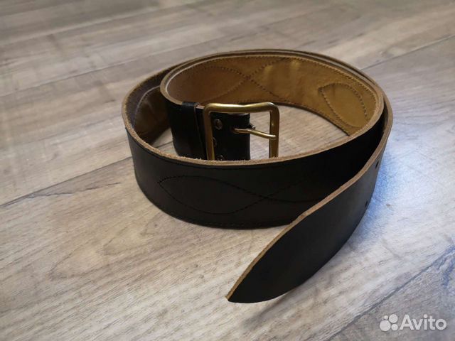 Ремень кожаный офицерский вмф СССР