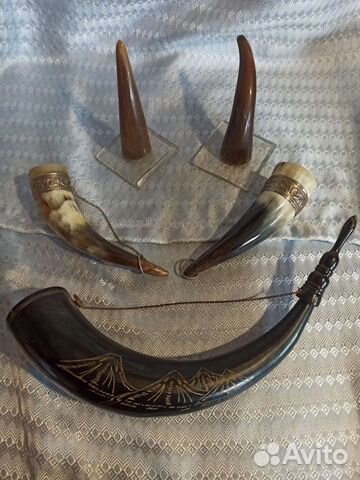 Рог сувенирный для вина, вешалка