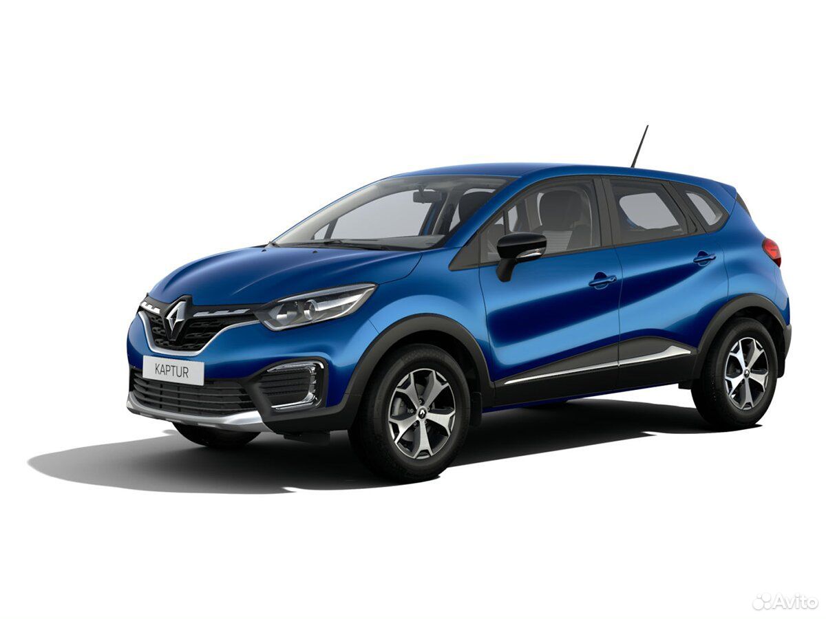 Renault Captur 2021 голубой