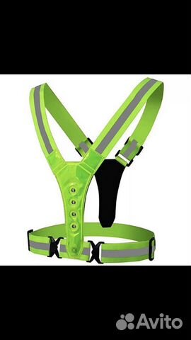 Светодиодный спортивный светоотражающий жилет