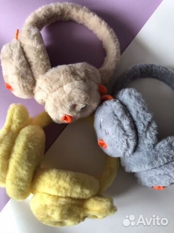 Модные теплые наушники