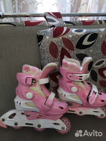 Роликовые коньки детские раздвижные