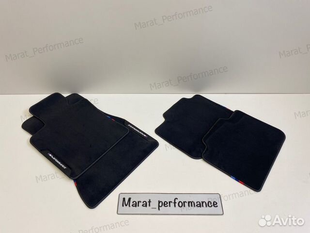 Коврики велюровые M performance BMW G32 6-серия