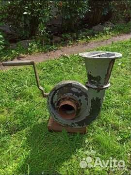 Ручной вентилятор для бункера