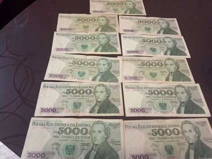 Польские деньги (злоты)