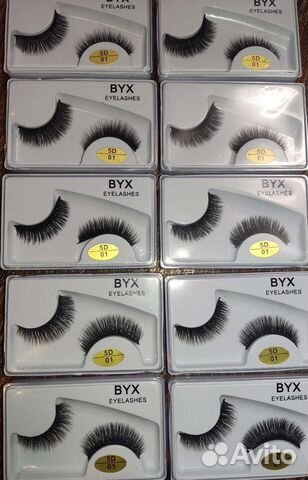 Накладные ресницы, 10 пар