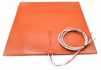 Нагревательный силиконовый стол 200x200 мм 24В 20