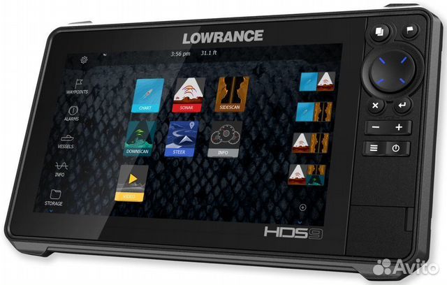 Эхолот картплоттер Lowrance HDS live 7 с датчиком