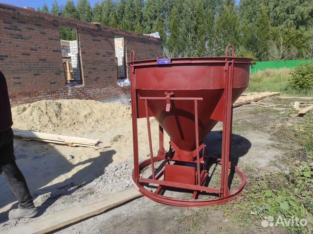 Бадья (рюмка) для бетона. Аренда Инструмента