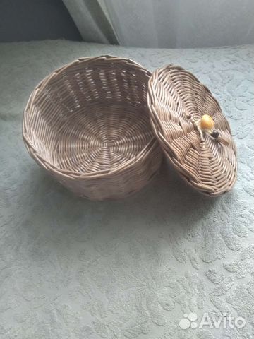 Корзина плетёная