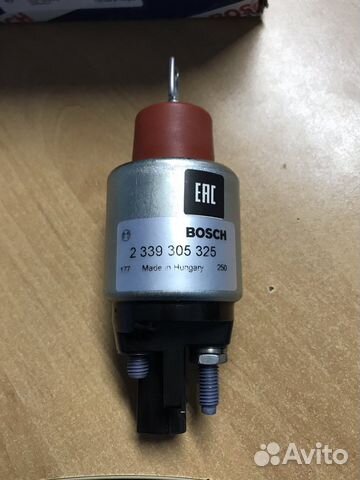 Реле втягивающее audi/VW 2.7-3.0L TDi новое