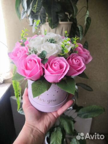 Мыльные розы букеты
