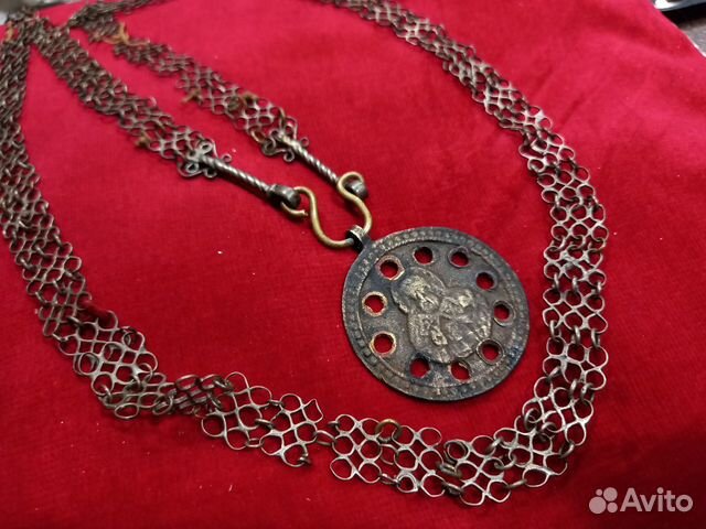 Старообрядческая ладанка с цепью гайтан 1