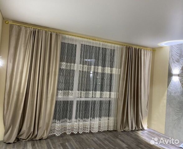 Портьеры из бархата. Новые. 4 метра