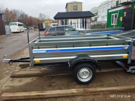 Прицеп-самосвал Кремень 2,5*1,29м высокий борт
