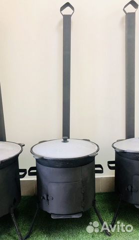 Казан и печь