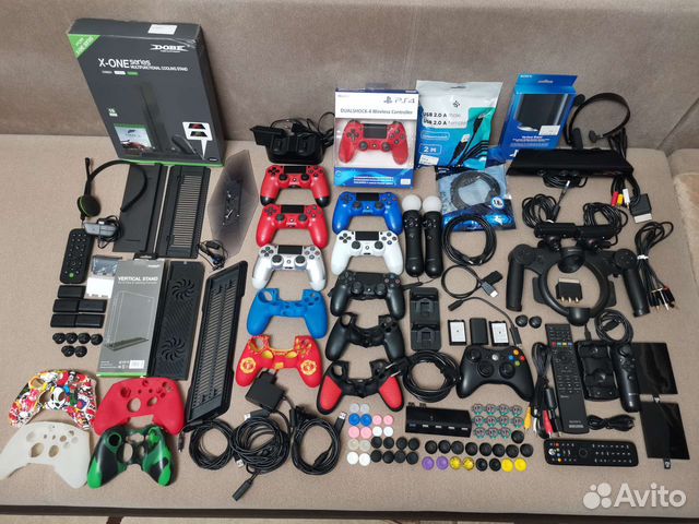 Аксессуары для PS3, PS4, Xbox 360, Xbox ONE