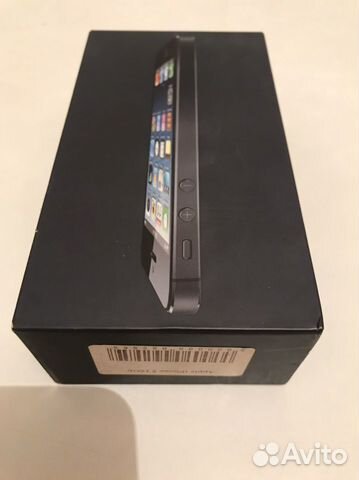 Коробка от iPhone 5
