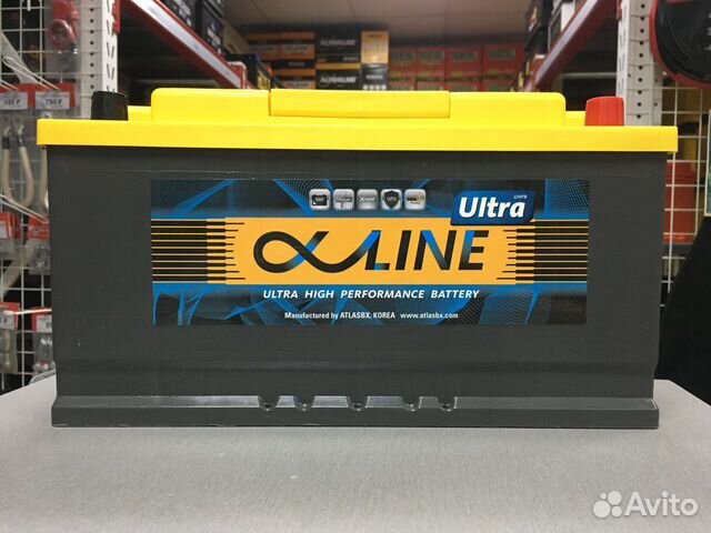 Аккумулятор AlphaLine (алфалайн) 105Ah обратный