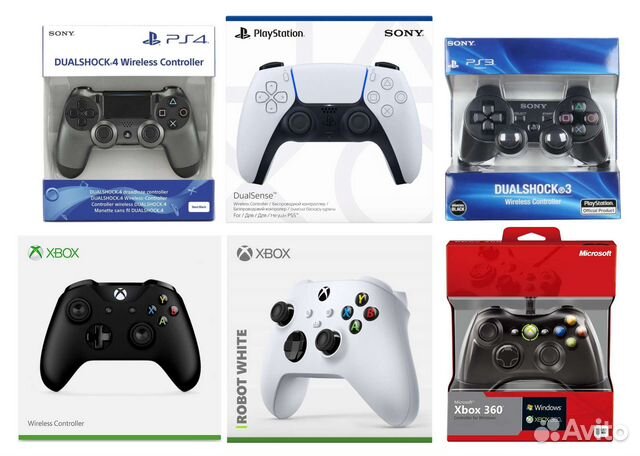 Геймпад PS5 PS4 PS3 Xbox Series X/S Xbox ONE/360