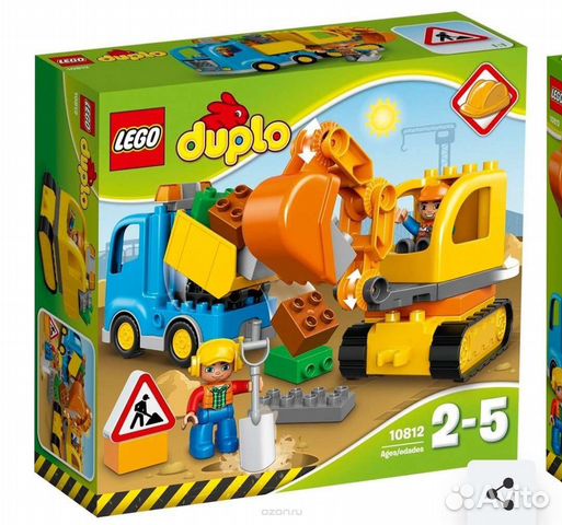 Конструктор Lego duplo 10812 Грузовик и экскаватор