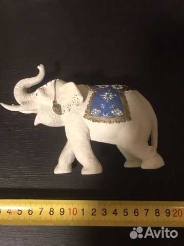 Сульптура, статуэтка Слон, кристаллы Swarovski