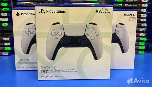 Геймпад Dualsense PS5 Новый белый